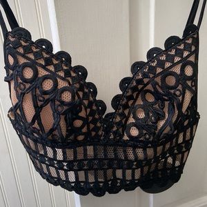 NWT Crop Bustier Top